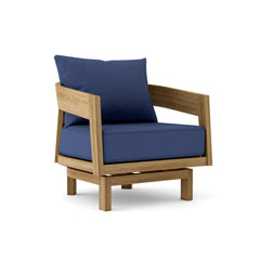TOSCANA SWIVEL LOUNGE CHAIR | A-Grade Solid Teak Wood Outdoor Luxury Swivel for Patio & Garden | 9 Designer Colors |BY ANDERSON TEAK - Best Daybed