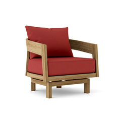 TOSCANA SWIVEL LOUNGE CHAIR | A-Grade Solid Teak Wood Outdoor Luxury Swivel for Patio & Garden | 9 Designer Colors |BY ANDERSON TEAK - Best Daybed