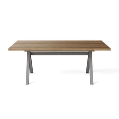 Anderson Teak Alura dining table with sleek wooden surface and sturdy legs, perfect for modern dining spaces.
