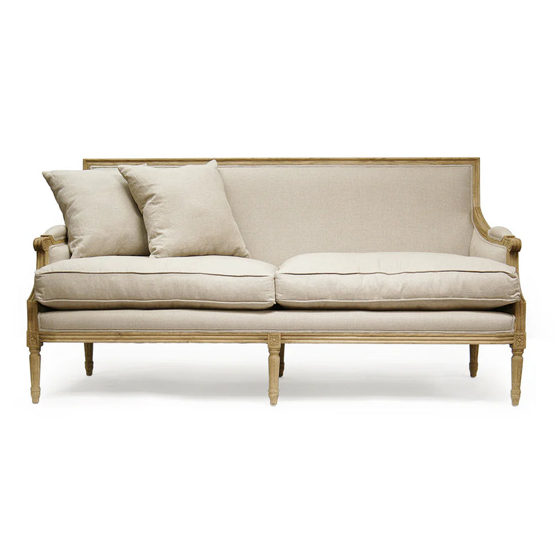 Louis Sofa (Natural Oak) By Zentique