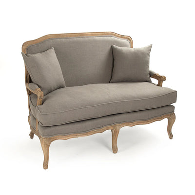 Bastille Settee (Oak Wood) By Zentique