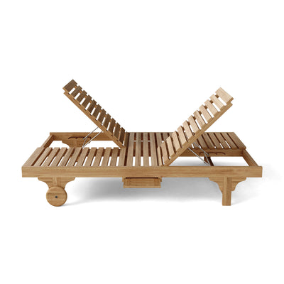 BEL-AIR DOUBLE SUN LOUNGER BY ANDERSON TEAK