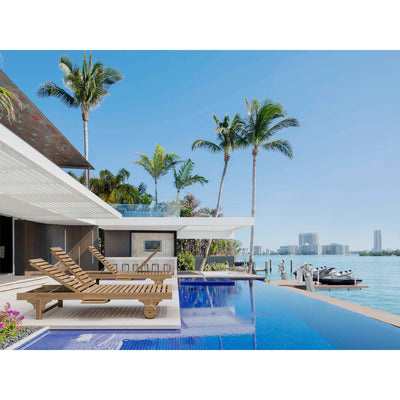 BEL-AIR DOUBLE SUN LOUNGER BY ANDERSON TEAK