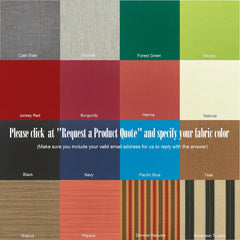 RIVIERA OTTOMAN BY ANDERSON TEAK