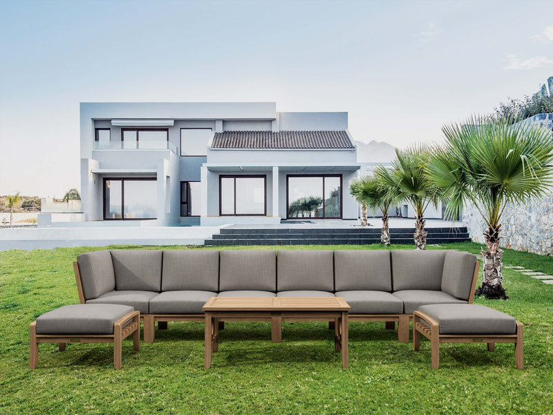 SET-140 NATSEPA MODULAR DEEP SEATING SET BY ANDERSON TEAK