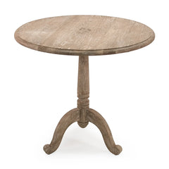 Monroe Oak Round Table By Zentique