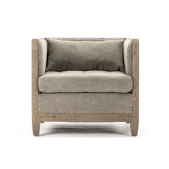 Vert deconstructed club accent chair by Zentique, indoor wooden chair with modern, elegant design for stylish spaces.