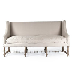 Indoor Worden Bench by Zentique, elegant wooden bench with modern design, perfect for stylish living spaces.