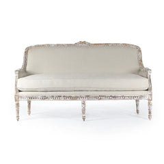 Yvon Bench by Zentique featuring a wooden seat and sturdy metal legs, ideal for entryways or living spaces.