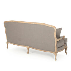 Grey Bastille Sofa by Zentique featuring plush upholstery and sleek modern design, perfect for contemporary living rooms.