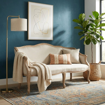 Benton sofa by Zentique featuring elegant upholstery and wooden legs, modern design for stylish living room decor