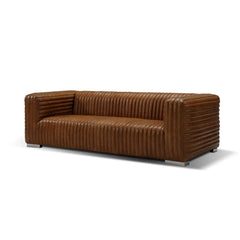 Zentique Canyon sofa with plush fabric upholstery and elegant curved arms, stylish and comfortable living room seating