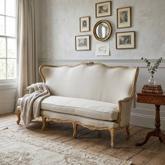 Eloy sofa by Zentique featuring plush cushions, elegant wooden legs, and classic design for sophisticated living room decor.