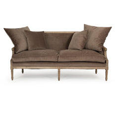 Louis sofa by Zentique featuring elegant upholstery and classic design, perfect for stylish living room seating.