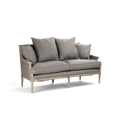 Louis sofa by Zentique featuring elegant upholstery and classic design, perfect for stylish living room decor.