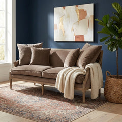 Louis sofa by Zentique featuring elegant upholstery, plush cushions, and classic design for stylish living room decor.