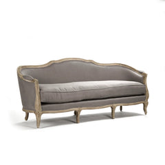 Maison three-seat sofa by Zentique featuring elegant upholstery and wooden legs, perfect for contemporary living rooms.