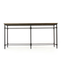 Aveline console table by Zentique featuring a sleek wooden surface and elegant design, perfect for entryways or living rooms.