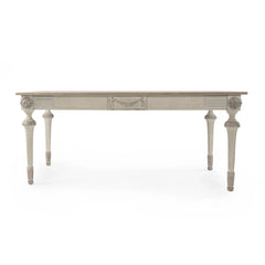 Elegant Bastian table by Zentique featuring a wooden top and sturdy legs, perfect for a modern or classic living space.