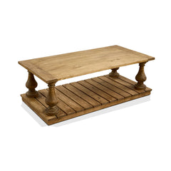 Bellamy coffee table by Zentique featuring a stylish wooden surface and sturdy legs, perfect for modern living rooms.