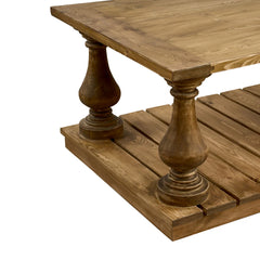 Bellamy coffee table by Zentique featuring a stylish wooden surface and modern design, ideal for living room decor.