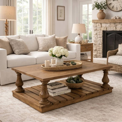 Bellamy coffee table by Zentique featuring a stylish wooden surface and elegant design for modern living spaces.