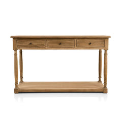 Bruno console table by Zentique featuring a sleek design with a wooden top and metal legs, ideal for modern living spaces.