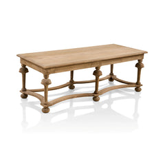 Clair Coffee Table by Zentique featuring a sleek, modern design with a light-colored finish and sturdy table top.