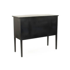 Corbyn metal console table by Zentique with sleek metal frame and minimalist design, ideal for entryways or living spaces.