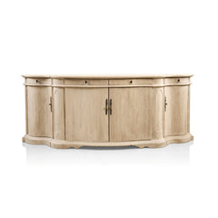 Elegant Courbe Buffet table by Zentique featuring smooth curves and classic wood finish, ideal for stylish dining or living spaces.