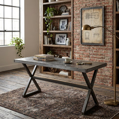 Elegant Cris console table by Zentique featuring a sleek design and wooden finish, ideal for entryways or living rooms.