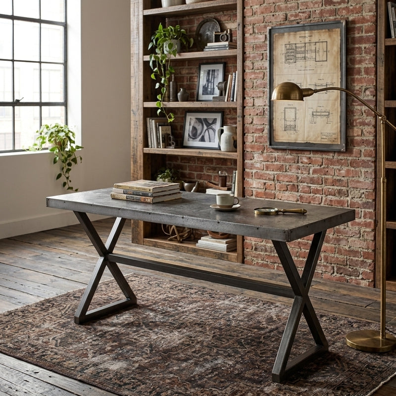 Elegant Cris console table by Zentique featuring a sleek design and wooden finish, ideal for entryways or living rooms.