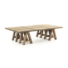 Doux coffee table by Zentique featuring a classic wooden design with a smooth surface and sturdy legs for living room decor.