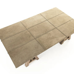 Doux coffee table by Zentique featuring a stylish wooden surface and modern design, perfect for living room decor.