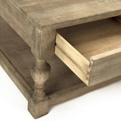 Eros coffee table by Zentique featuring a sleek wooden design with a smooth surface and modern aesthetic.