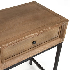 Elegant Finneas console table by Zentique featuring a sleek wooden finish and modern design for stylish home decor.