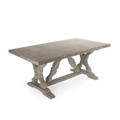 Elegant Gracie dining table by Zentique featuring a wooden finish and classic design, ideal for modern or traditional dining rooms.