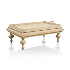 Lara coffee table by Zentique featuring a sleek wooden surface and modern design, ideal for contemporary living room decor.