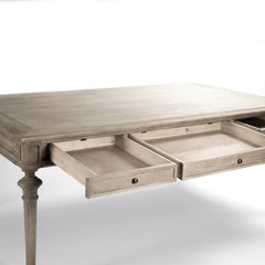 Nadine dining table by Zentique featuring a wooden surface and elegant design, perfect for modern or traditional dining rooms.