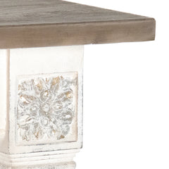White San Francisco dining table by Zentique, showcasing a sleek, modern table with a smooth surface and sturdy legs.
