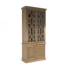 Elegant Vallis Cabinet by Zentique, a modern oak wood table with a sleek design suitable for stylish indoor spaces.
