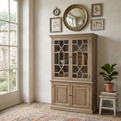 Indoor Vallis Cabinet by Zentique, elegant oak wood table with modern design for stylish, eco-friendly interior spaces.