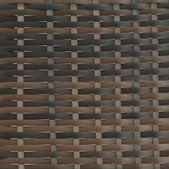 Brown and beige outdoor Marisol Beach Daybed by Zuo Modern, stylish garden lounge with plush cushions and modern design.
