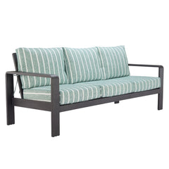 Green Zuo Modern Rolig outdoor patio sofa with stylish design, perfect for garden lounge seating.