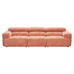 Orange Zuo Modern Alis Modular Sectional sofa with modern design, featuring multiple seating sections and clean lines.