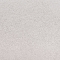 Cream Tibet Sofa by Zuo Modern with shearling-style fabric, modern indoor white sofa for elegant living rooms.