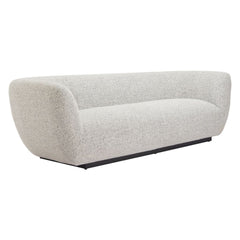 Zambet Gray Sofa by Zuo Modern with sleek pine wood legs, featuring plush upholstered cushions for elegant living room décor.